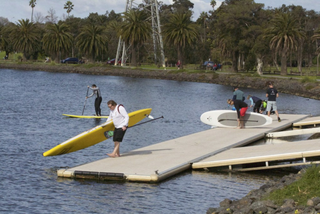 Footscray Park Landing Pontoon